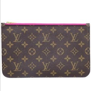 Louis Vuitton monogram Neverfull pouch
